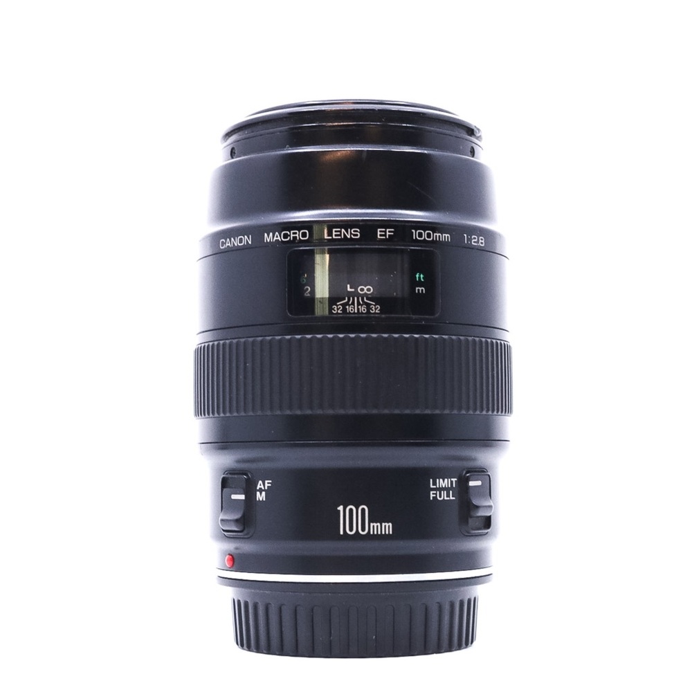Canon 100mm Macro EF Lens in Black